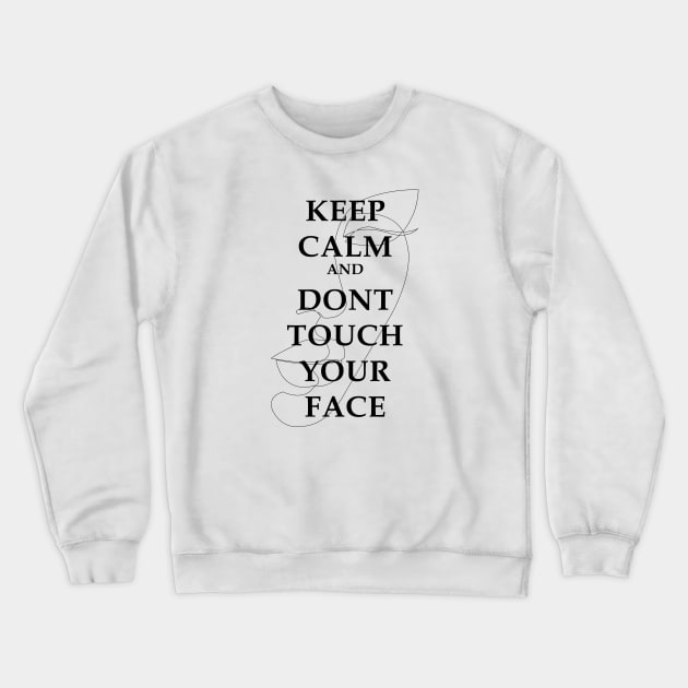 Keep calm Crewneck Sweatshirt by pArt